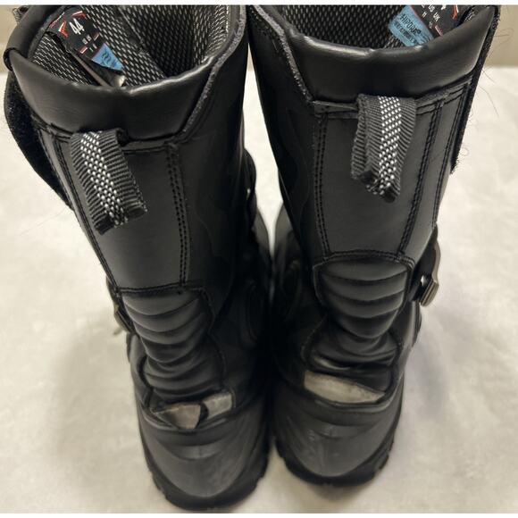 RST Adventure Motorcycle Boots Men’s Size 11 Black Waterproof Touring Urban - Picture 8 of 11